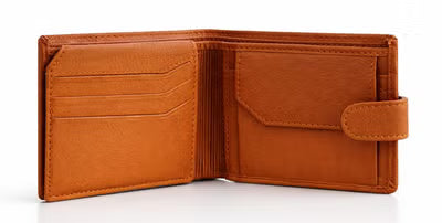 Premium Leather Wallet for Men – Bi-Fold Card Hol... INNOVUS